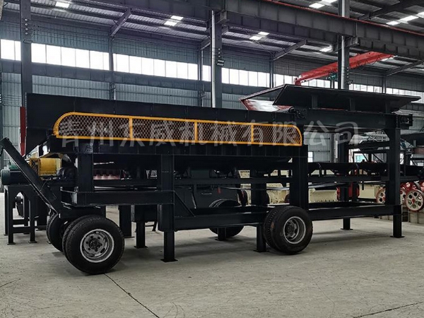 泥石分離機，移動式泥石分離機