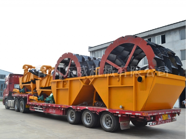 洗沙設(shè)備發(fā)貨現(xiàn)場(chǎng)